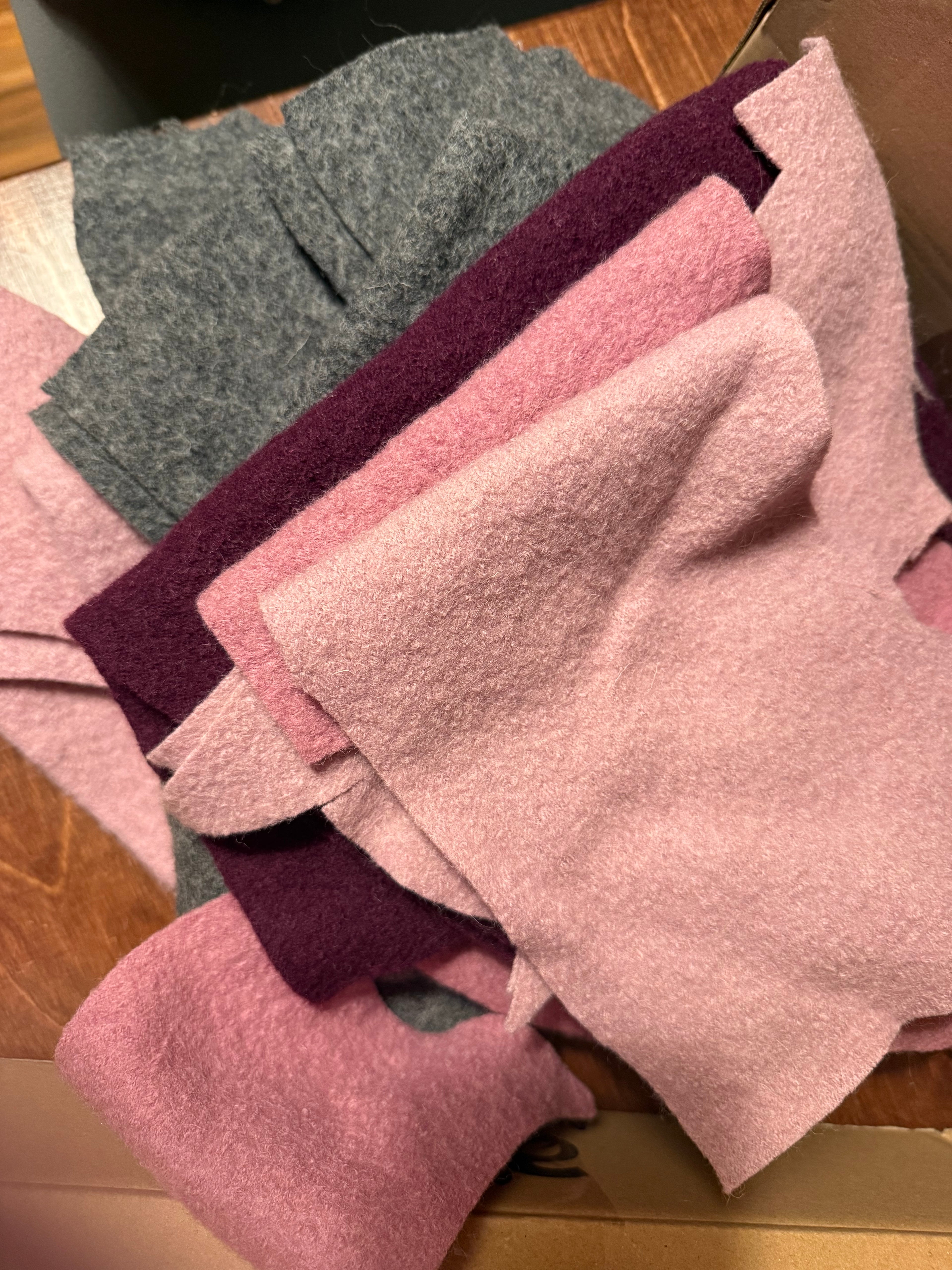0,7kg Walkreste Rosa zum Applizieren