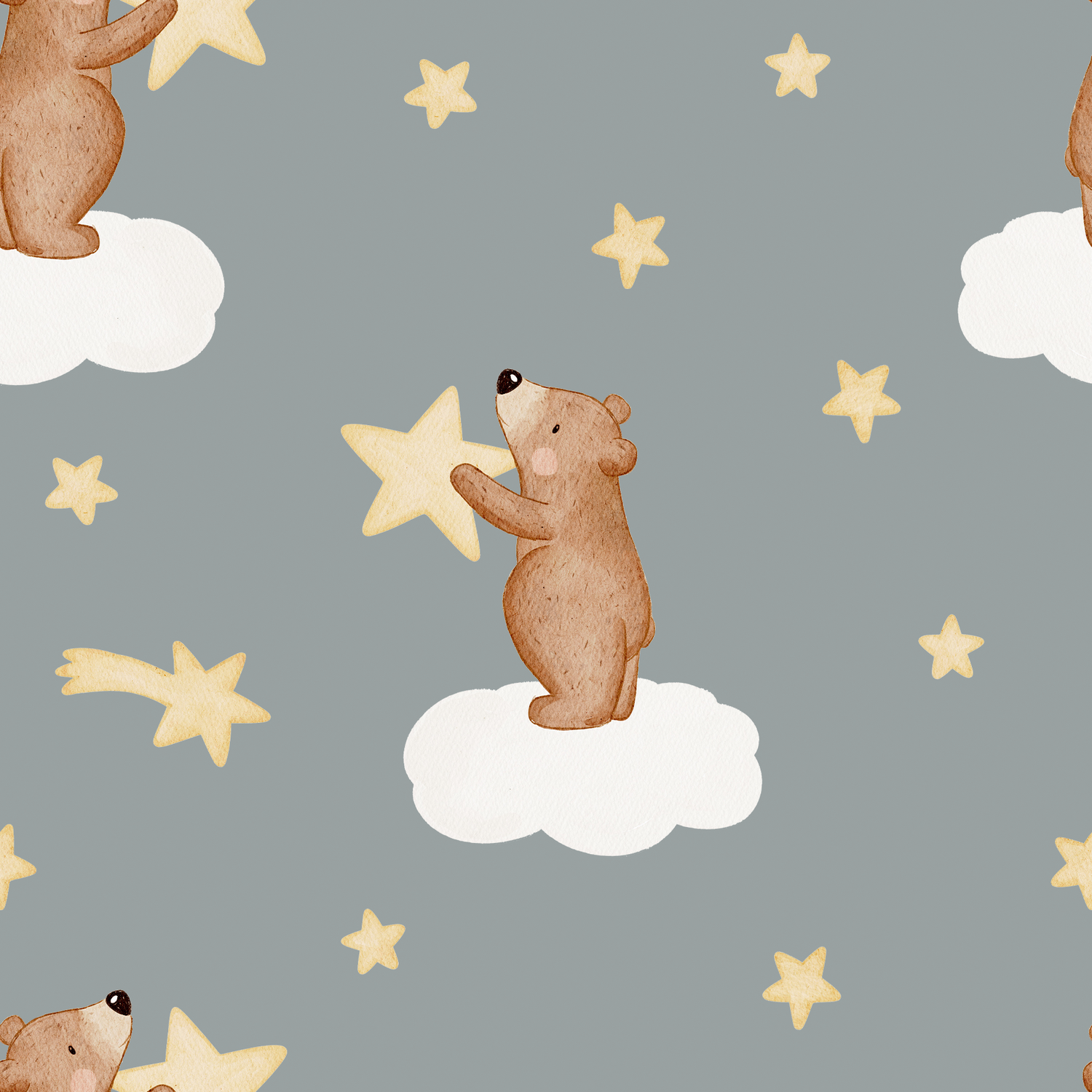 0.5m Lagerware Weisst du wieviel Bärlein stehen Stone Hehanni 24-0108