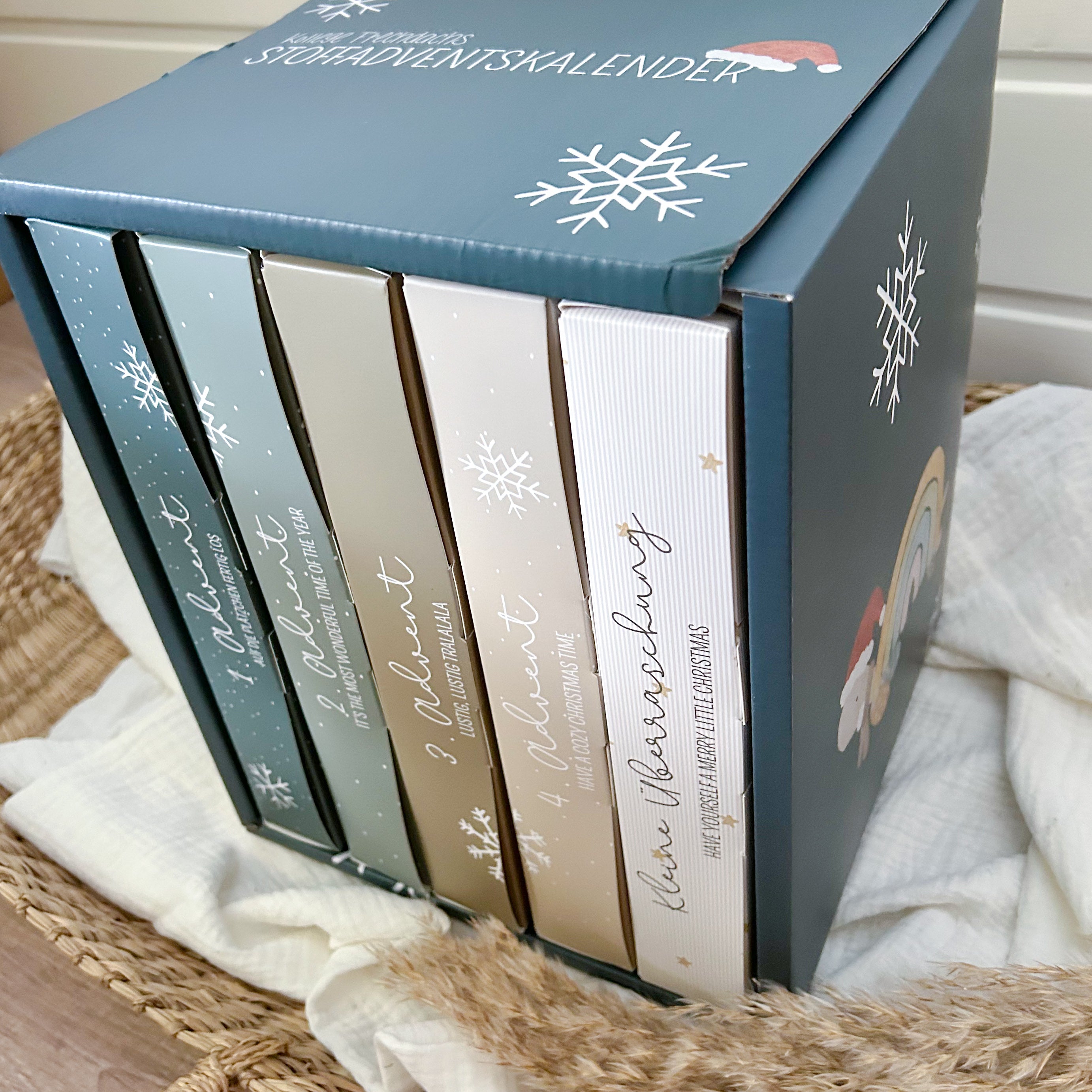 Adventskalender Stoffe 2025 Kollege Frechdachs mini