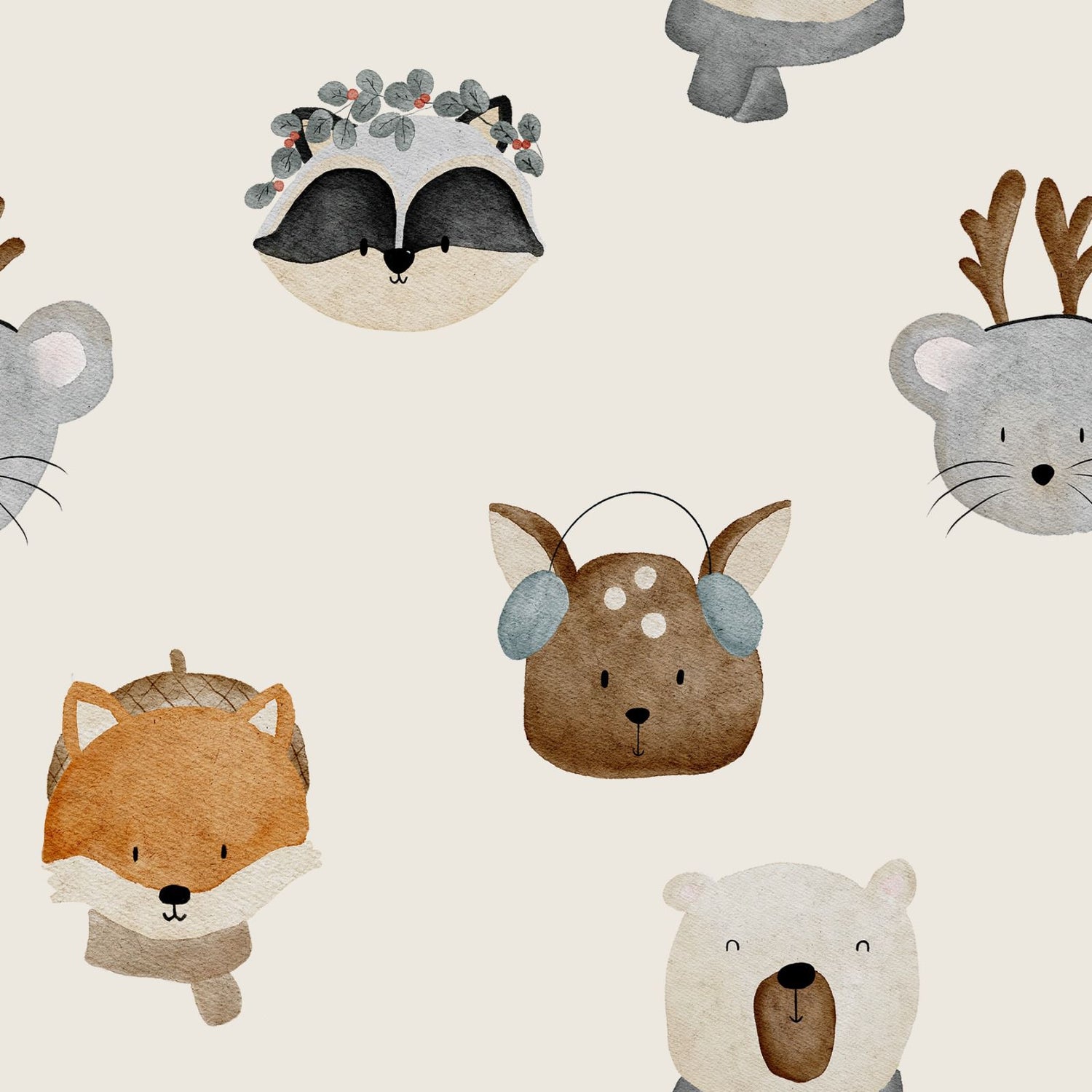 0.5m Lagerware Weihnachtsfreunde KF 24-0118