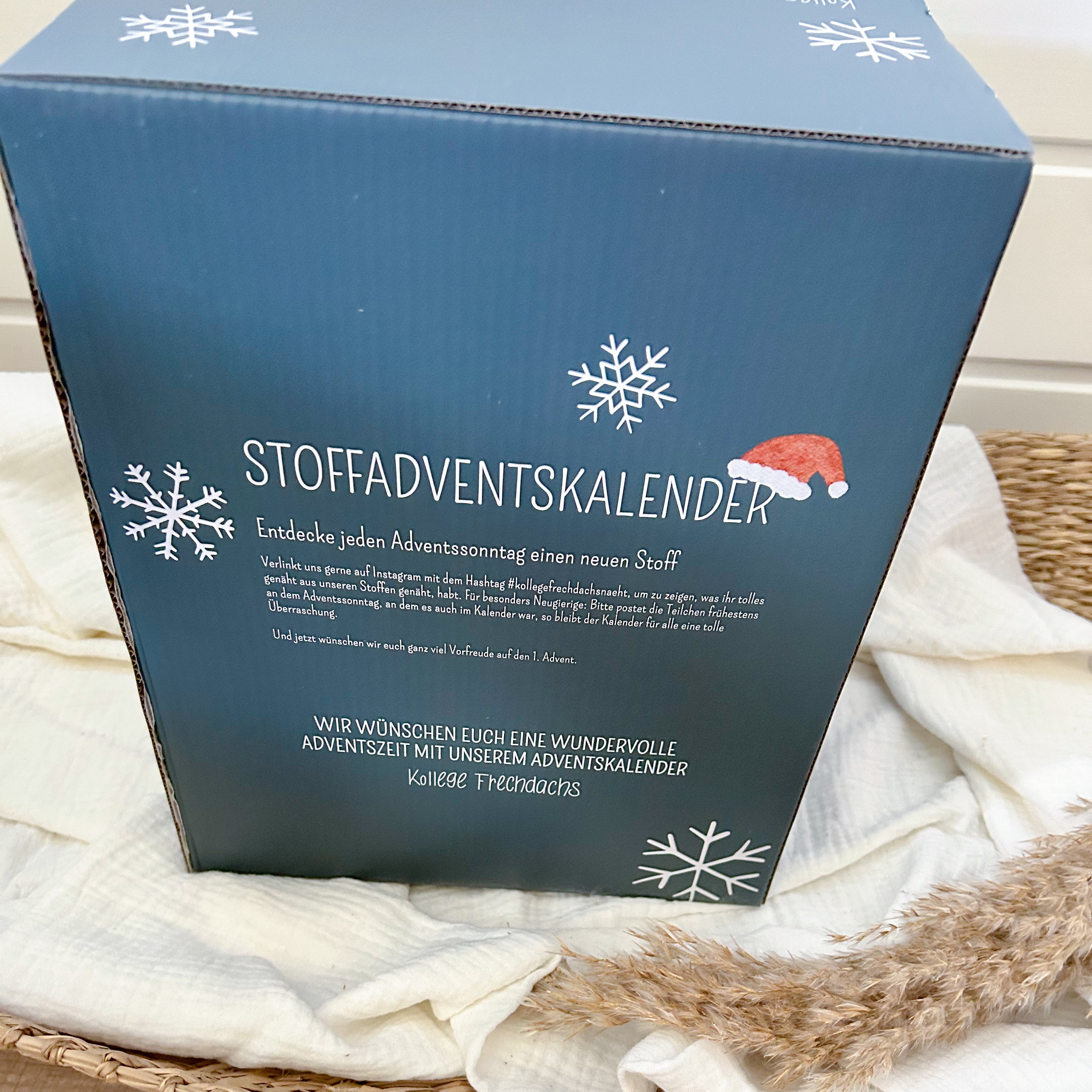 Adventskalender Stoffe 2025 Kollege Frechdachs mini