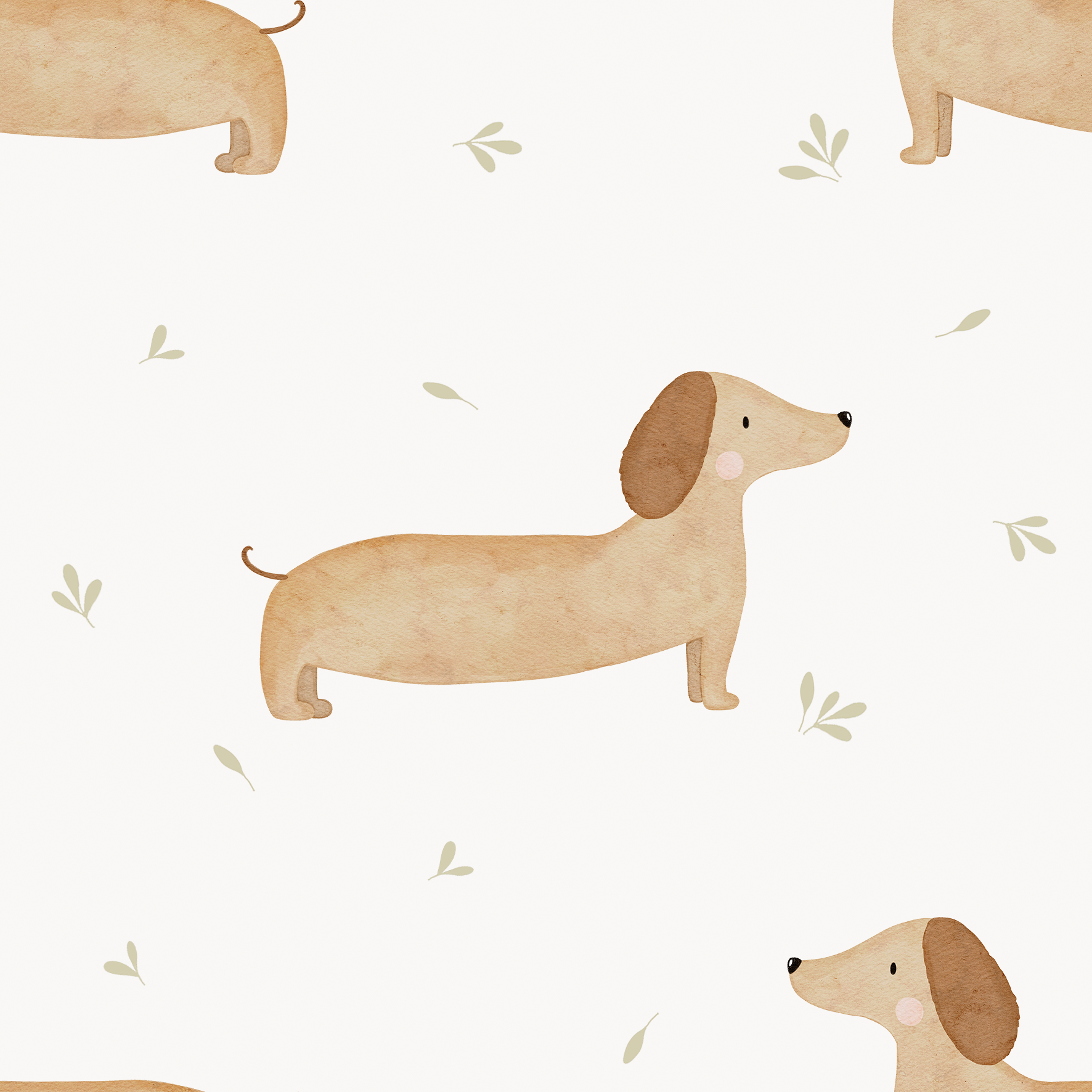 0.5m Lagerware Frei Schnauze Creme Hejhanni 24-0077