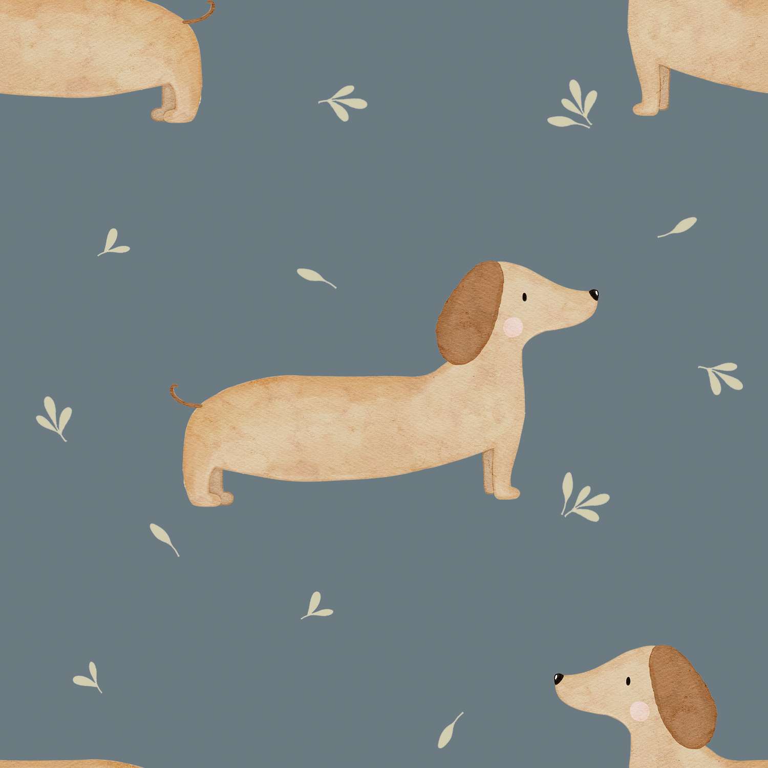 0.5m Lagerware Frei Schnauze Blau Hejhanni 24-0077-1