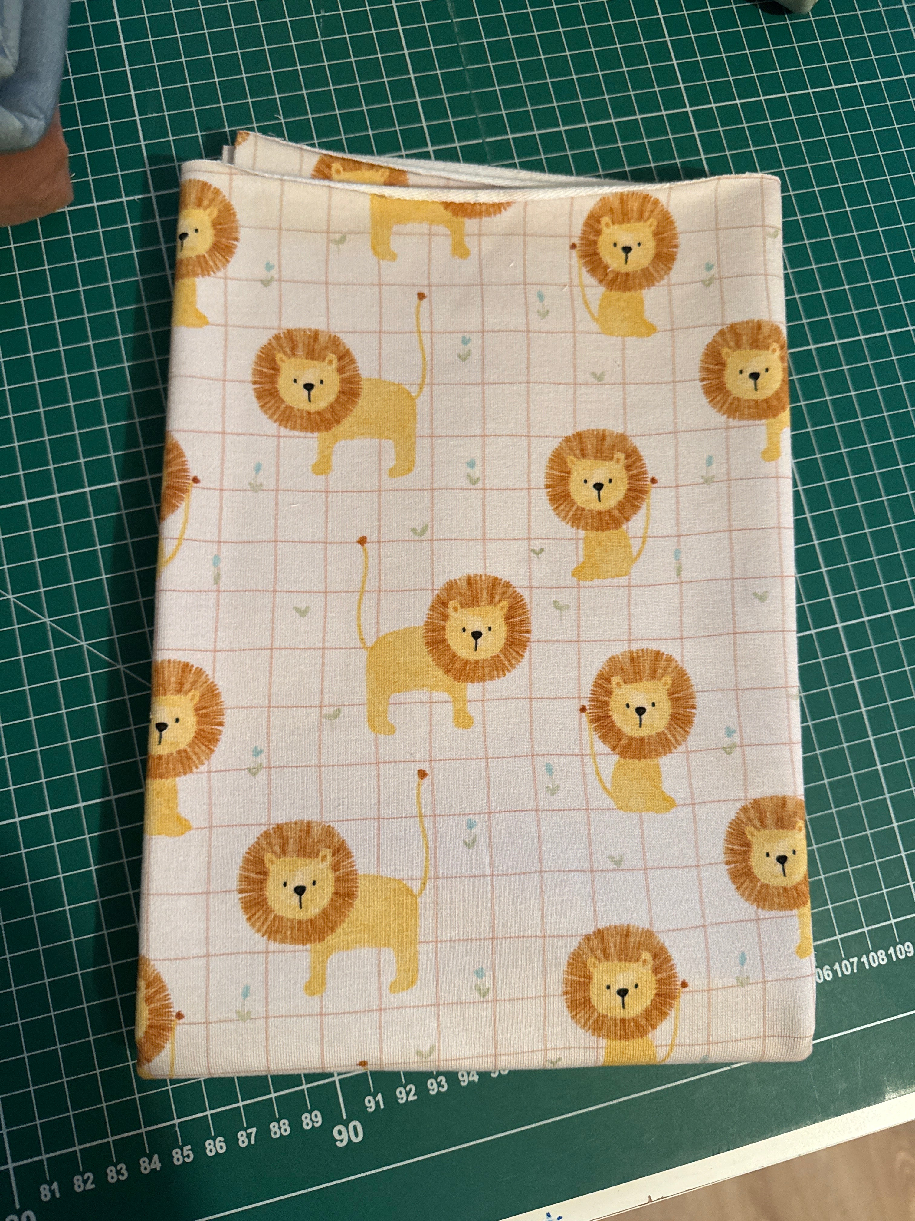 Rest 0,55 Löwe French Terry