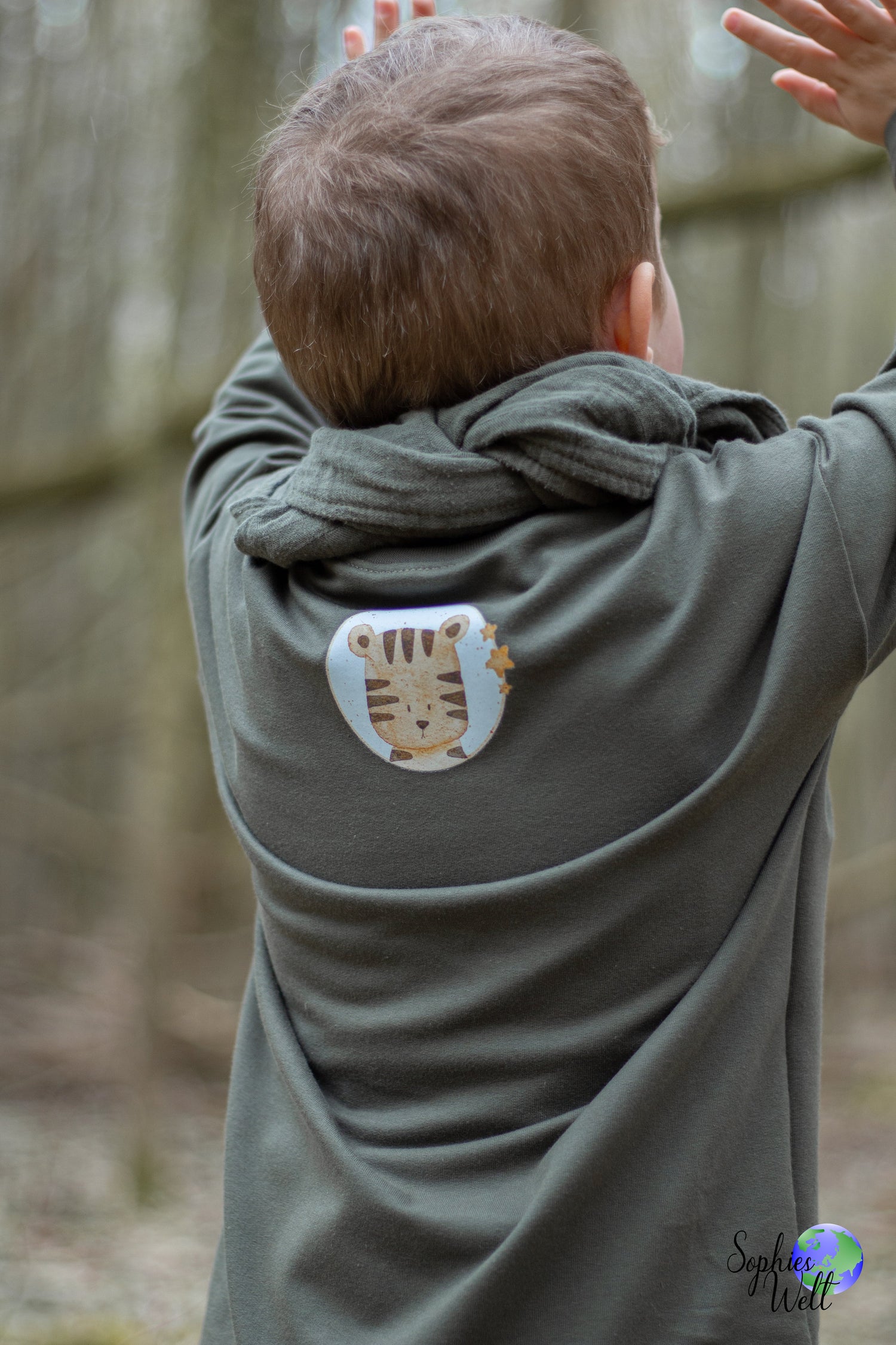 Bügelbild Tigerstark 100-0002