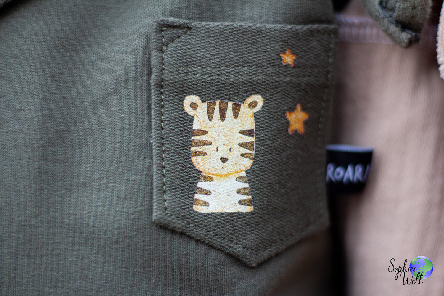 Bügelbild Tigerstark 100-0002