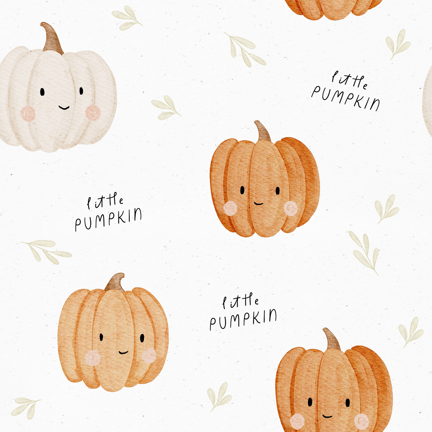 0.5m Lagerware Little Pumpkin Cream Hejhanni 25-0036