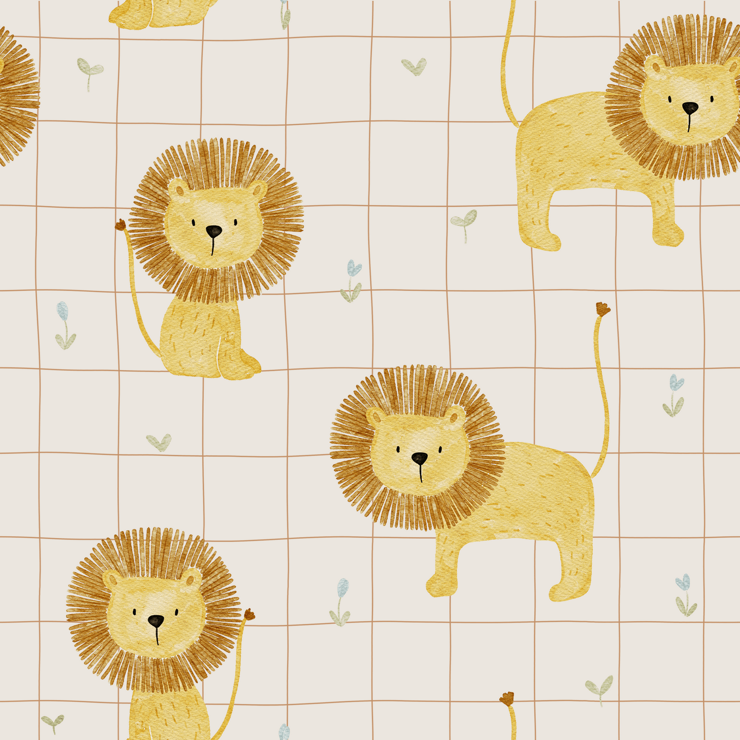 0.5m Lagerware L wie Löwe Hejhanni 25-0043