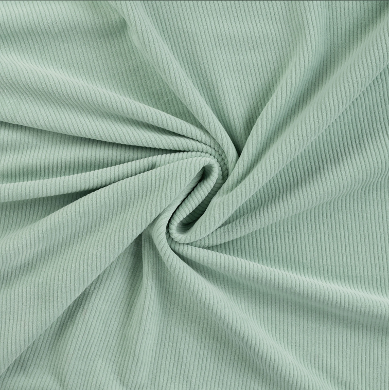 0.5m Lagerware Cordjersey Helles Mint 3010-0002