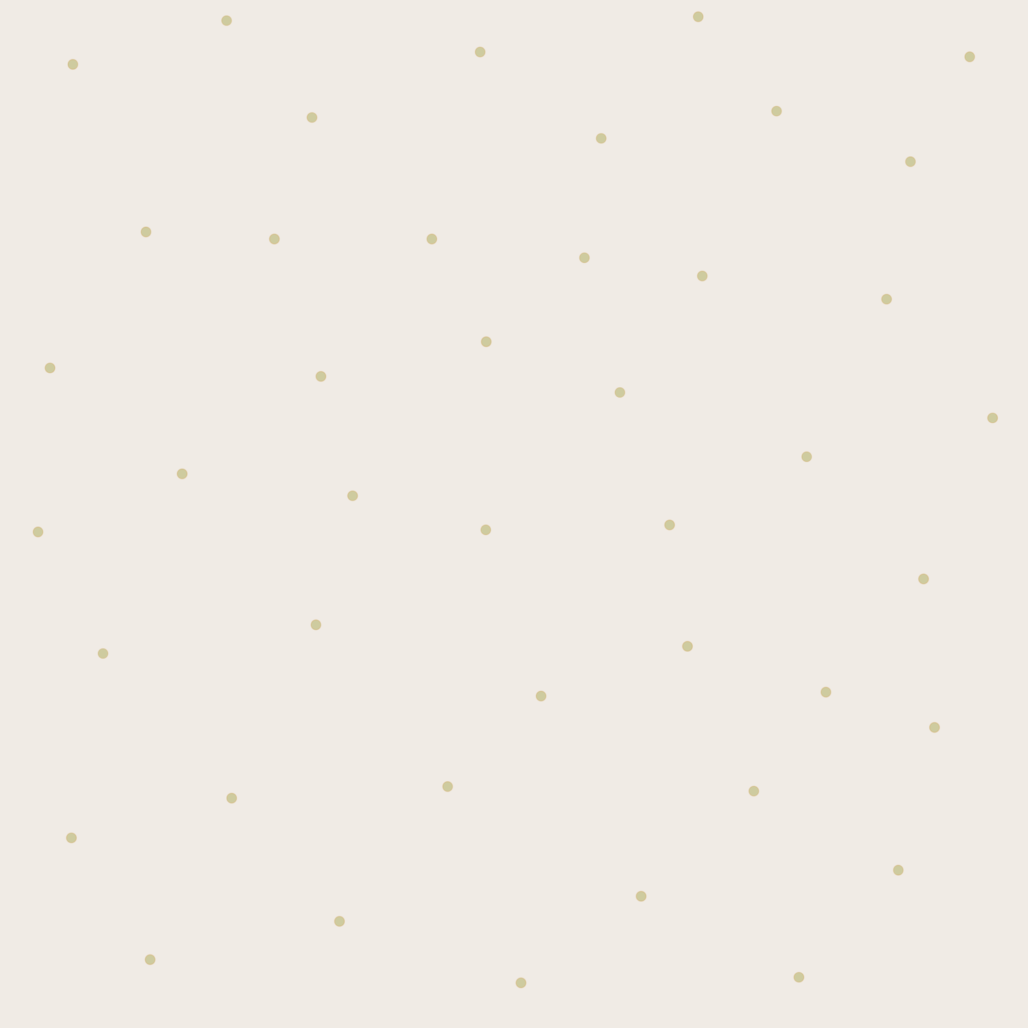 0.5m Lagerware Dots ecru - green 25-0020