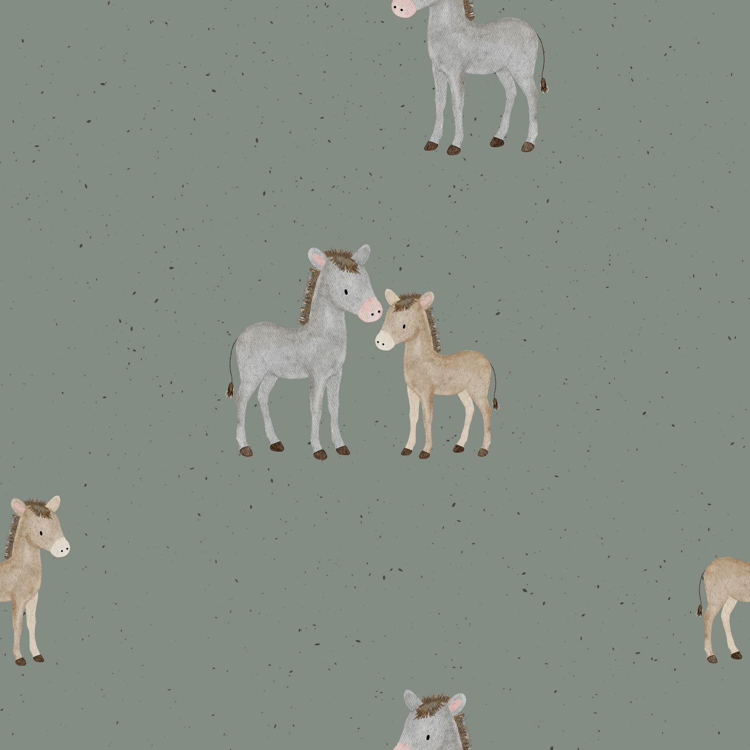 0.5m Lagerware Grauohrbande Grün KF 25-0029