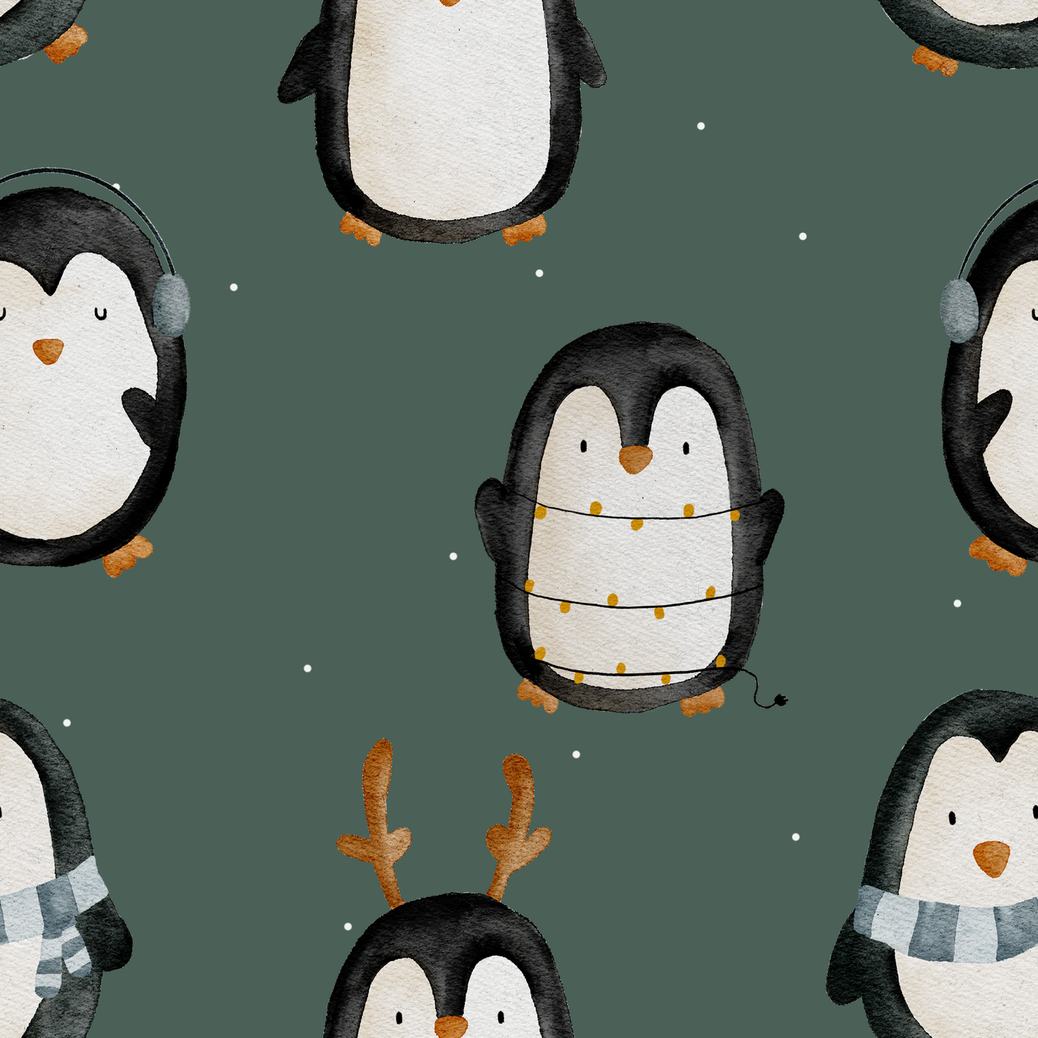 0.5m Lagerware Peter Pinguin grün KF 25-0001-1