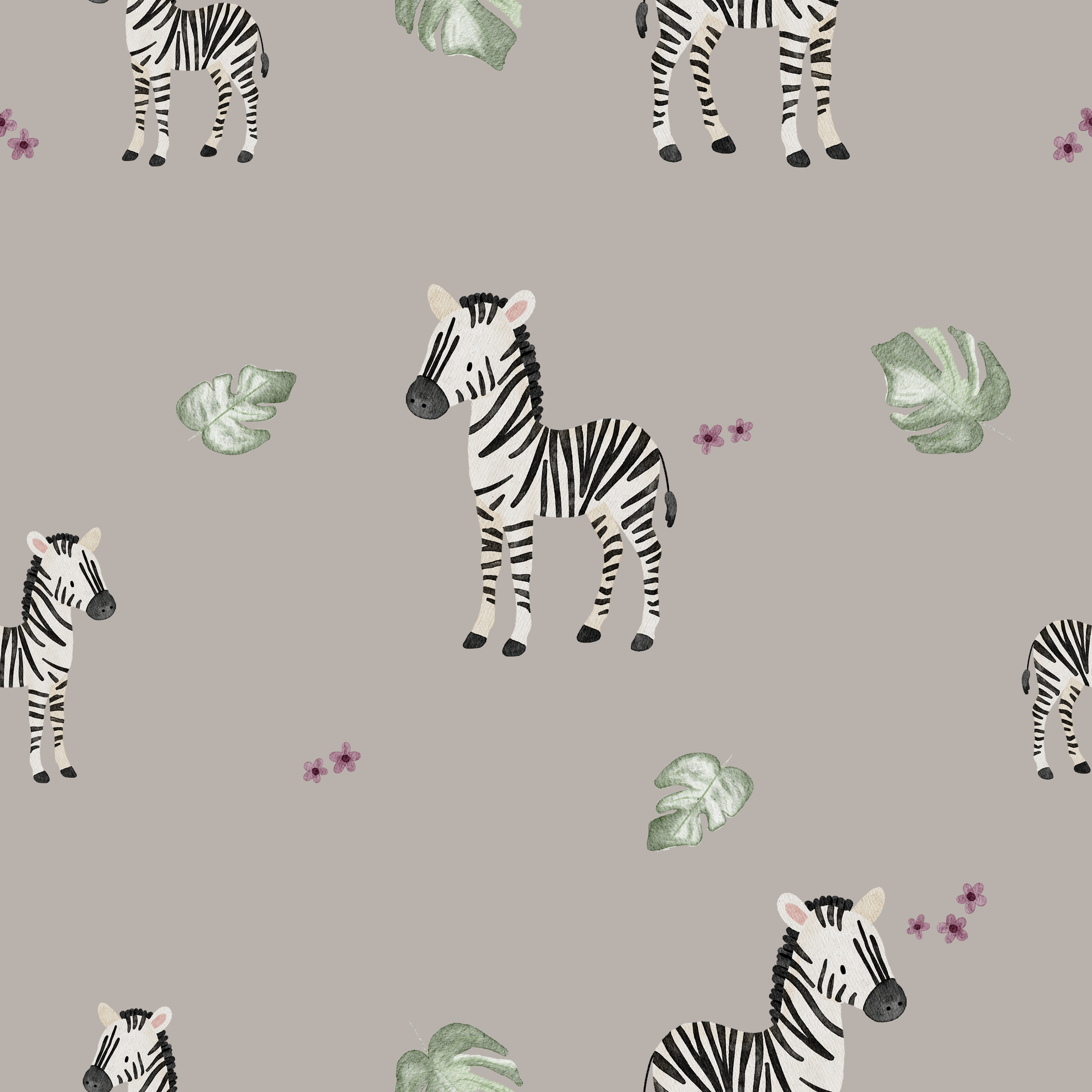 0.5m Lagerware Zoe Zebra sandgrau KF 26-0003-1