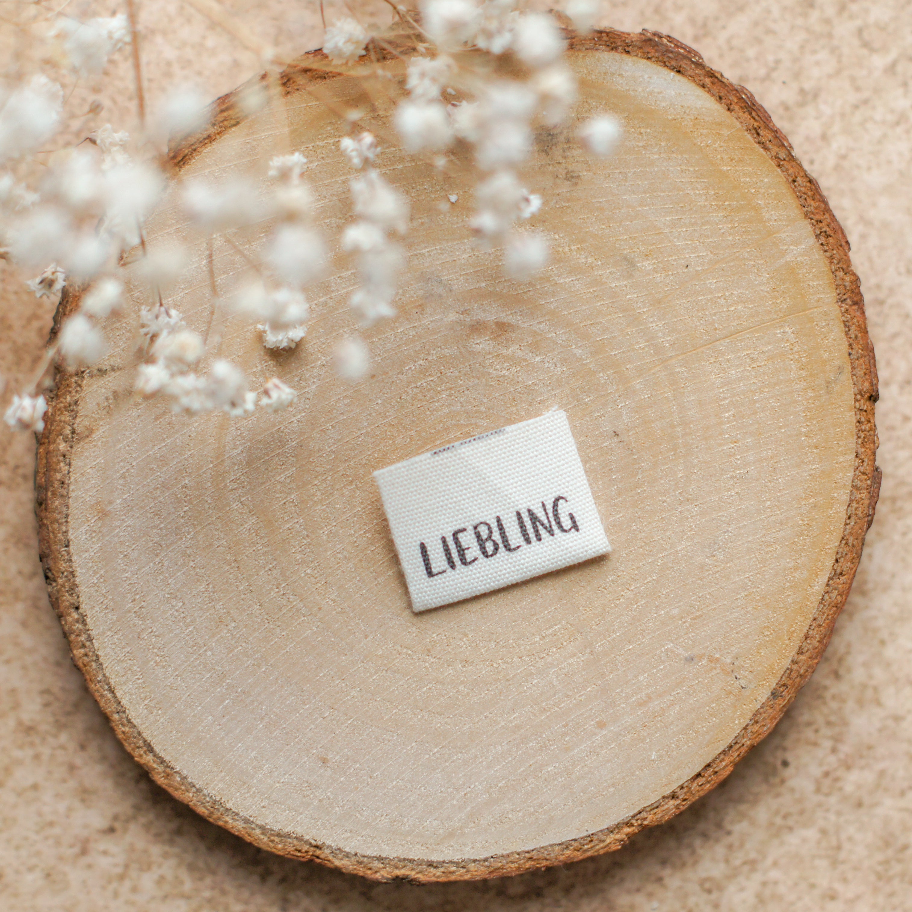 1 Set (5 Stück) Baumwolllabel Liebling 1600-0001 12-4.3-5-1