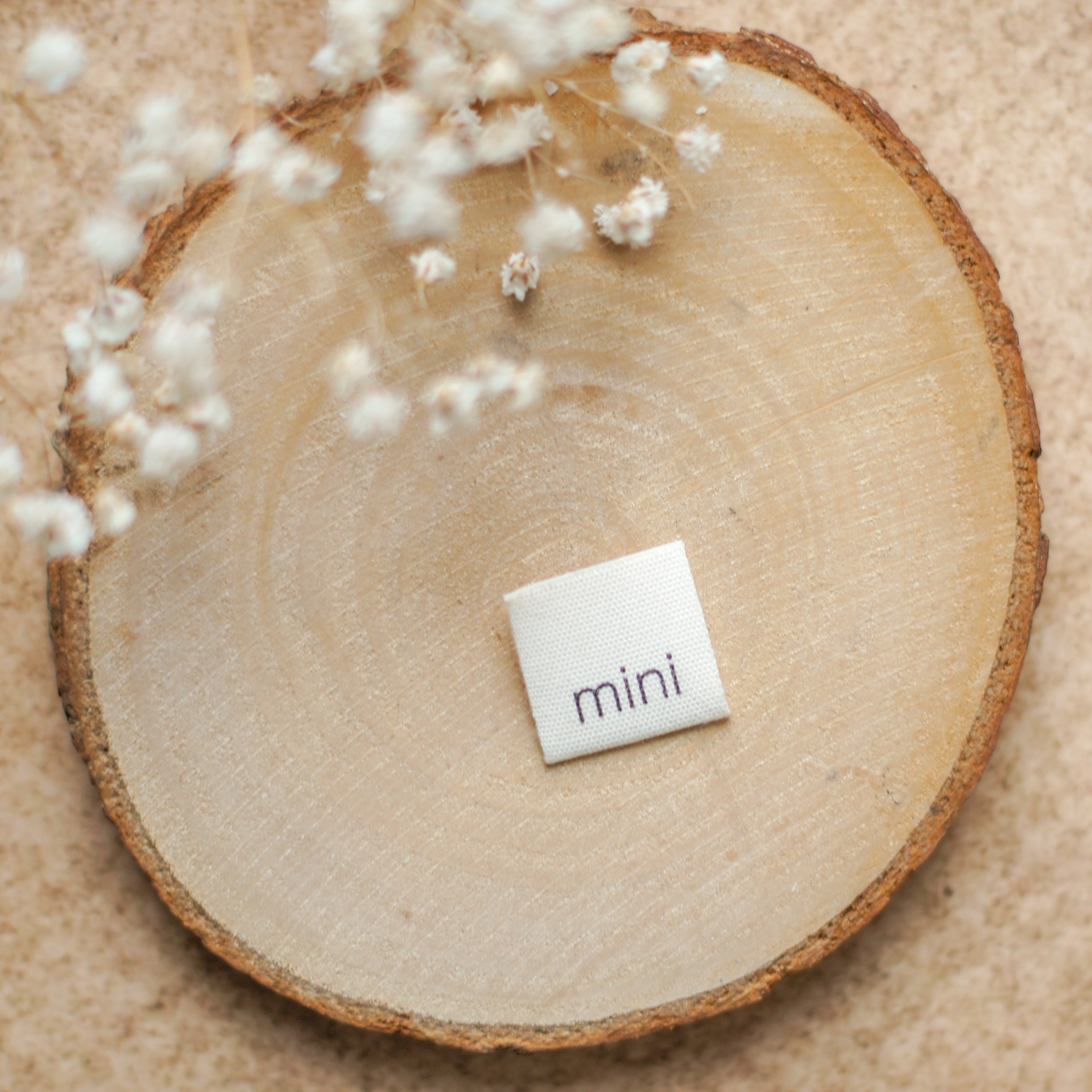 1 Set (5 Stück) Baumwolllabel mini 1600-0005 12-2.1-2