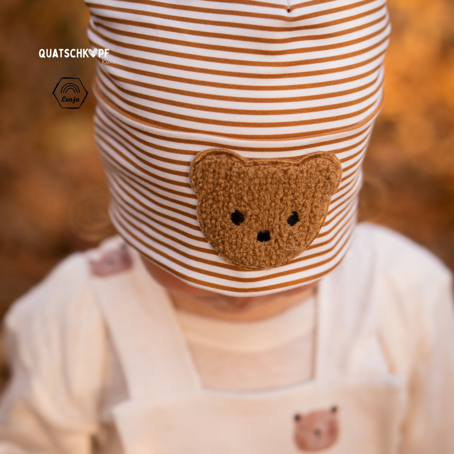 Chenillepatch Bär braun zum Aufbügeln 3100-0001 28-2