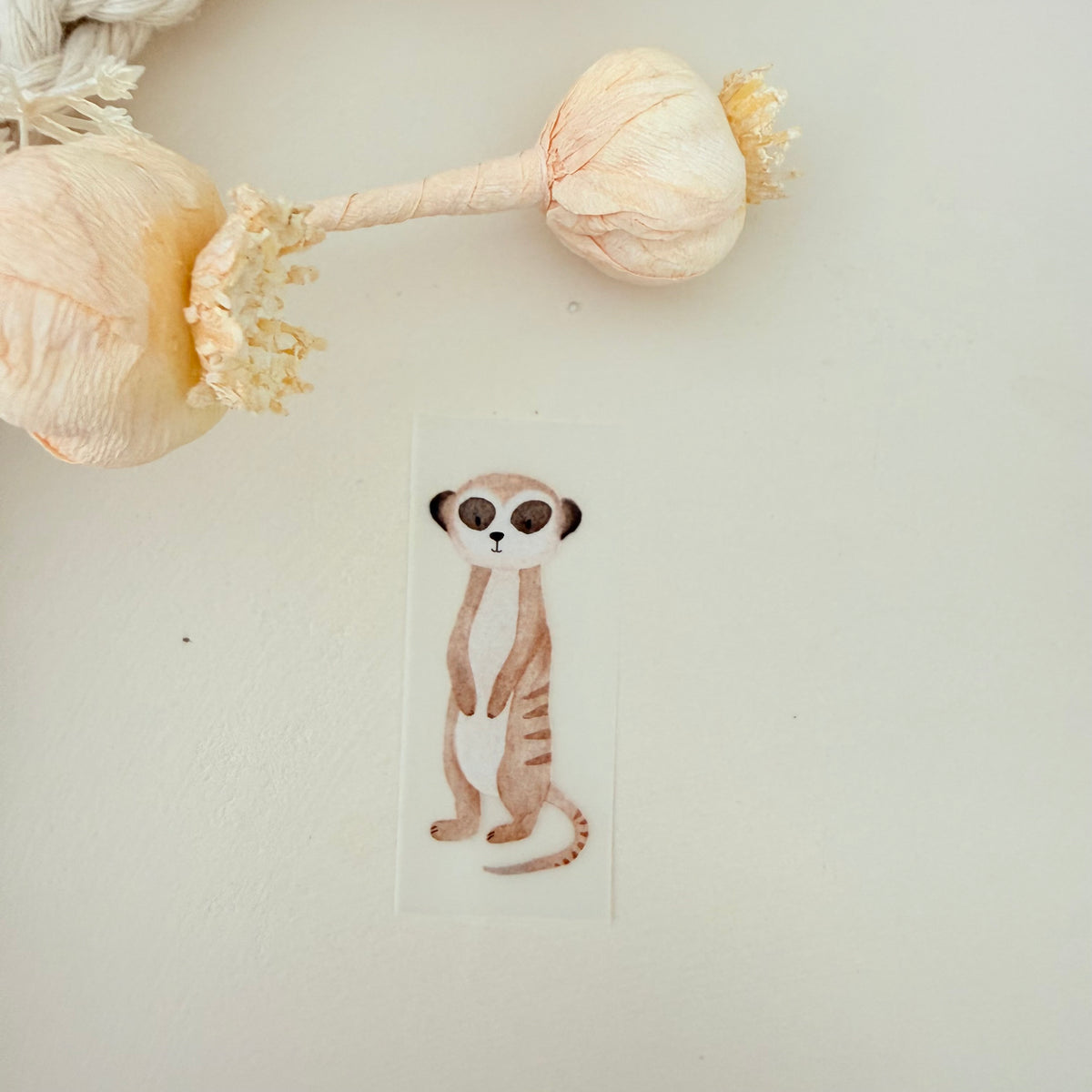 Bügelbild Erdmännchen KF 5cm hoch 100-0057