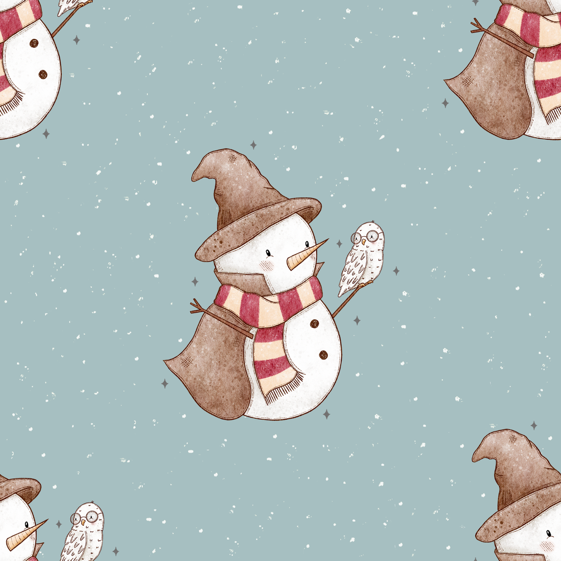 0.5m Lagerware Harry Snowman Mint 24-0094