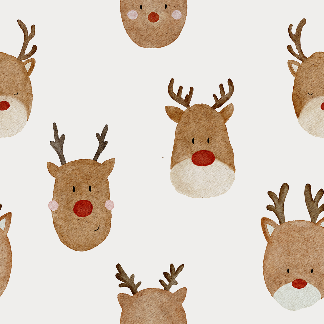 0.5m Lagerware Familie Rudolph Cream KF 24-0106-1