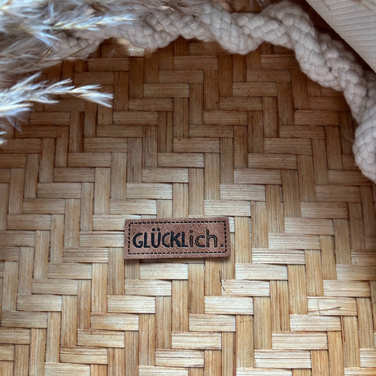 1 Kunstlederlabel GLÜCKlich 2010-0039