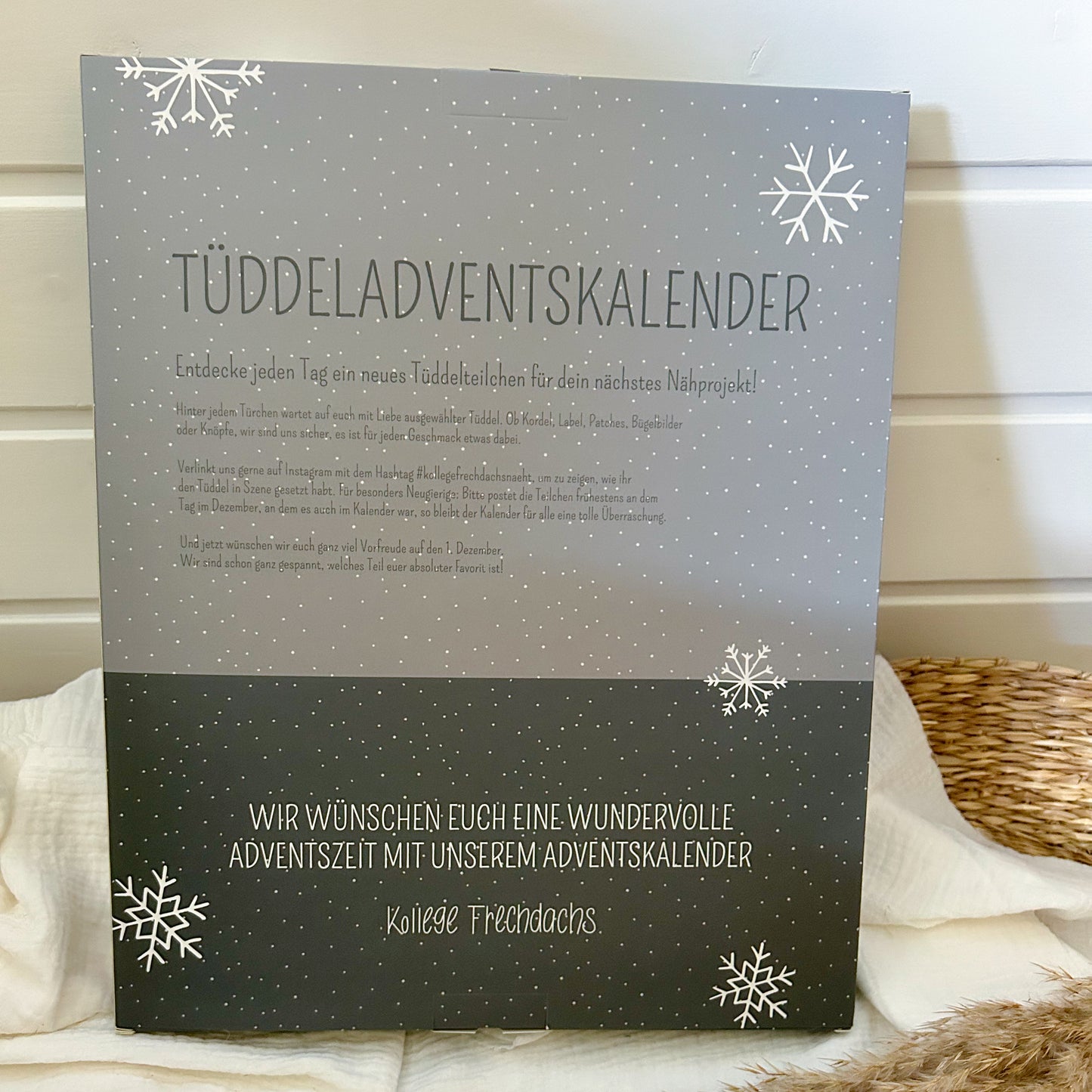 Tüddel-Adventskalender 2024 Kollege Frechdachs