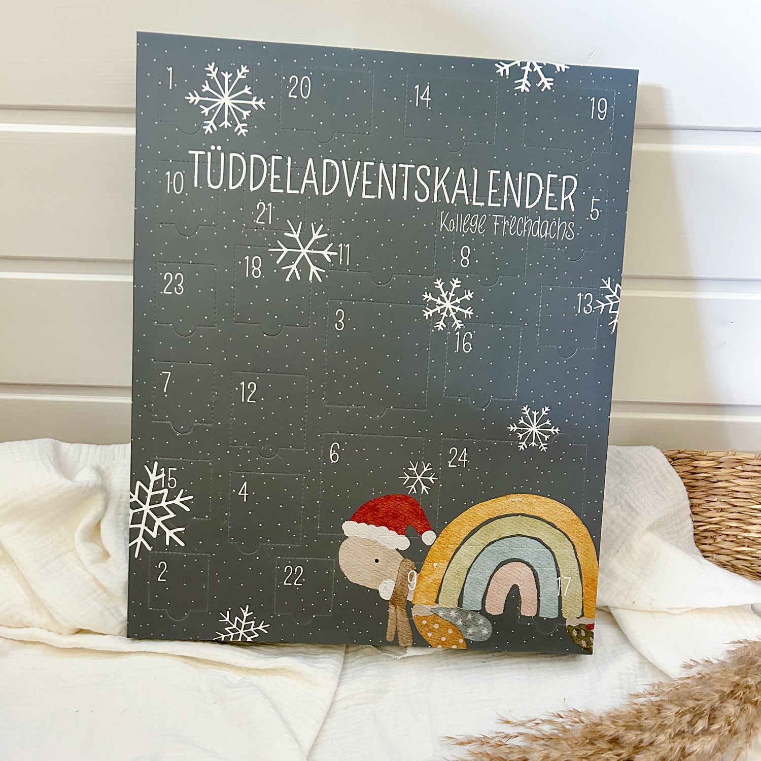 Tüddel-Adventskalender 2025 Kollege Frechdachs