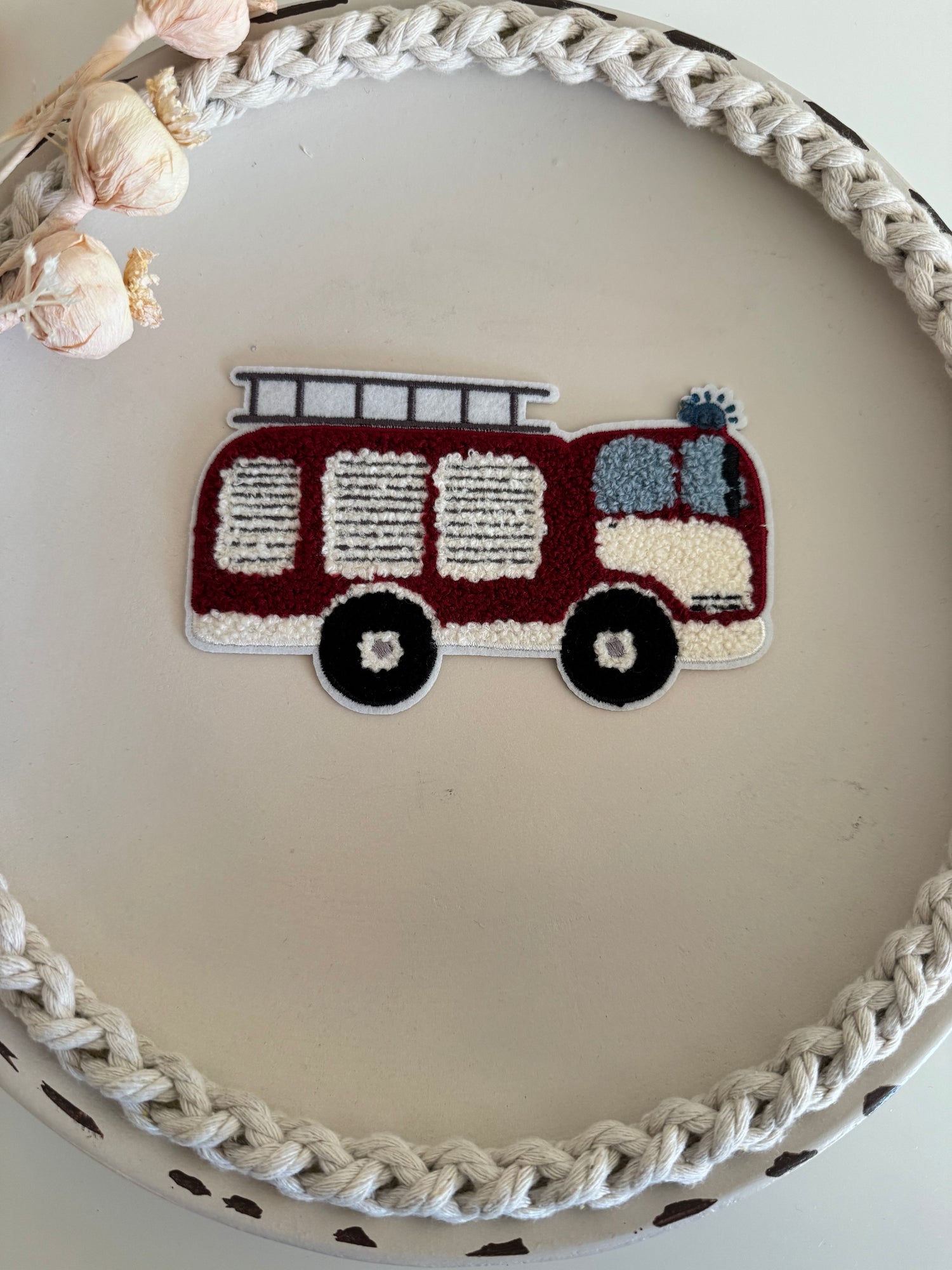 Chenillepatch Feuerwehr Kollege Frechdachs Breite 14 (zum Aufbügeln) 3100-0051