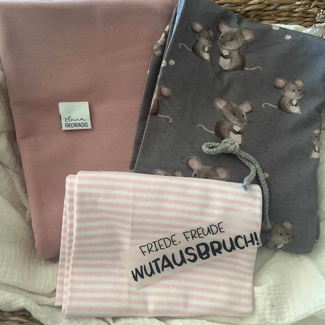 Kombipaket Goodbye 50% Maus KF Jersey mit rosa