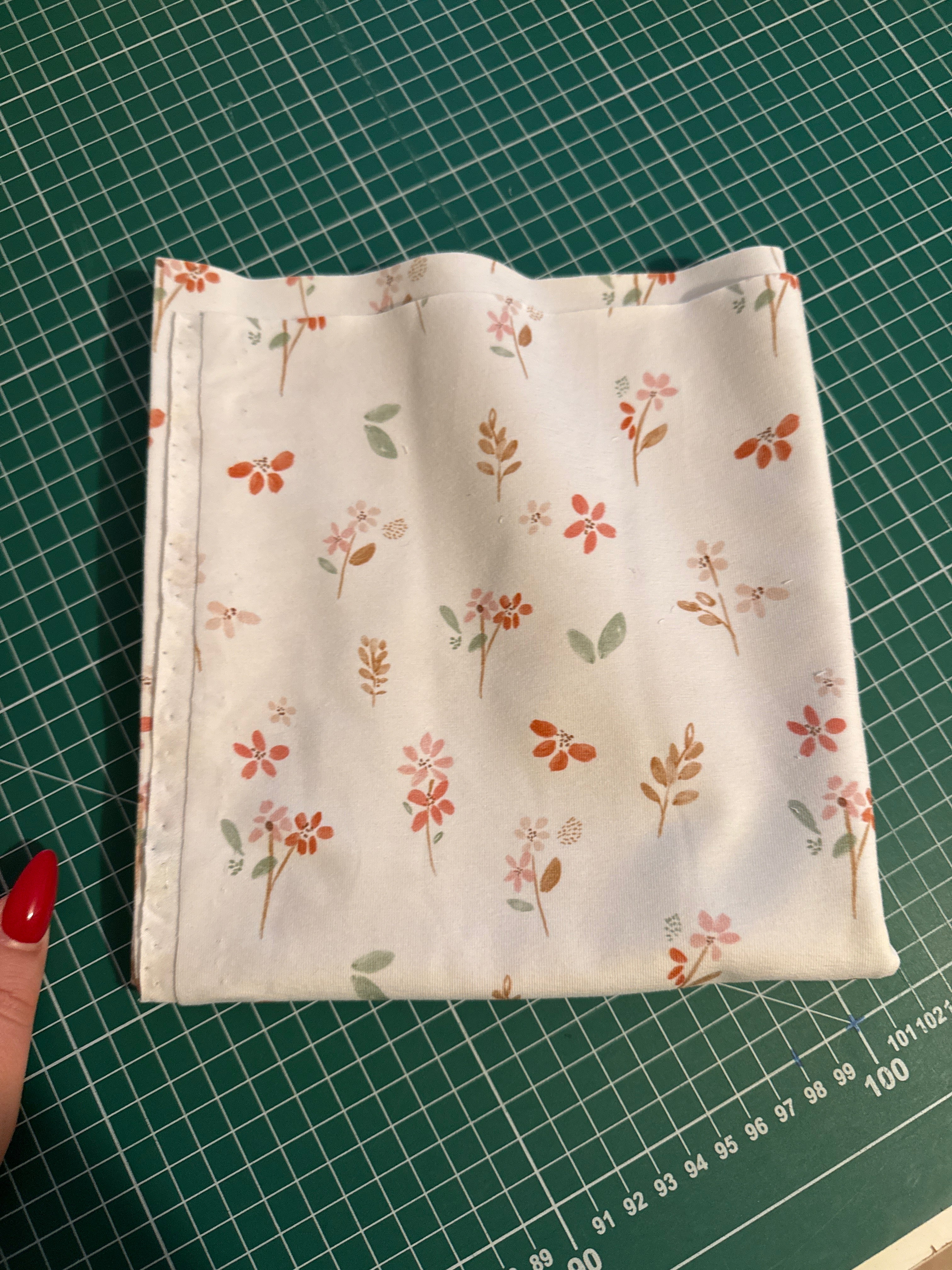 Rest 0,4 Blumen Jersey