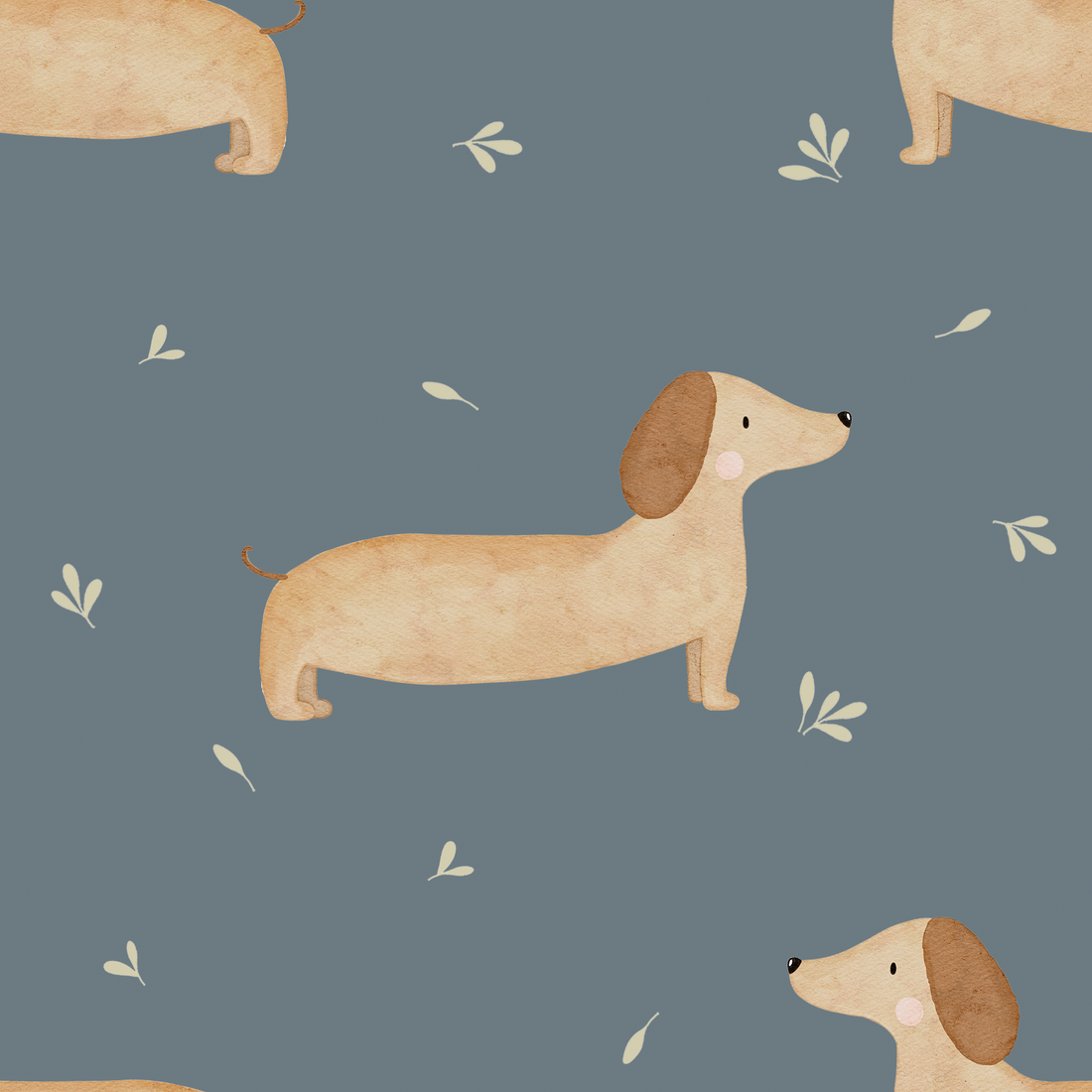 0.5m Lagerware Frei Schnauze Blau Hejhanni 24-0077-1