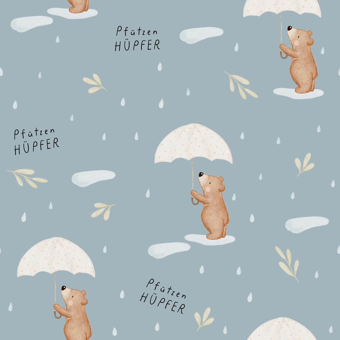 0.5m Lagerware Regentanz sky Hejhanni 25-0026