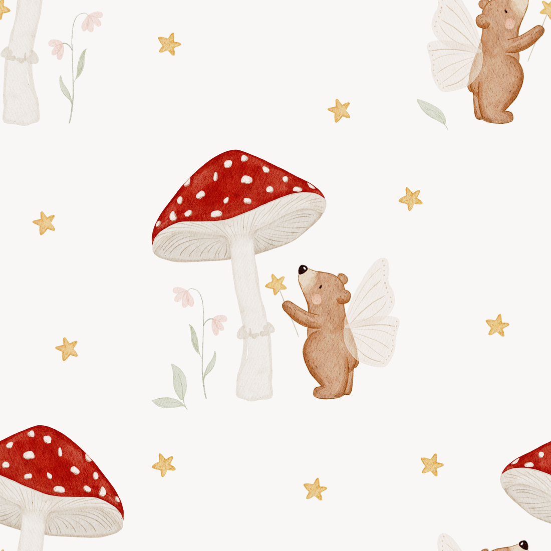 0.5m Lagerware Feenzaubär Offwhite Hejhanni 24-0083