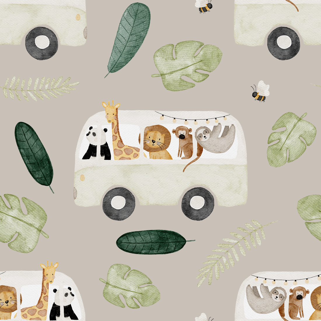 0.5m Lagerware Safaribus Sand Hejhanni  24-0019-1