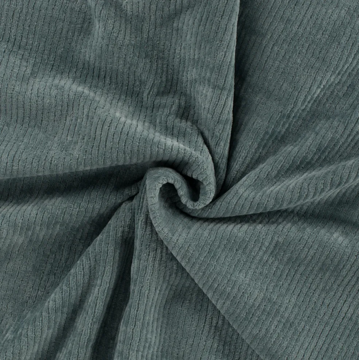 0.5m Lagerware Cordjersey Dunkles Mint 3010-0001