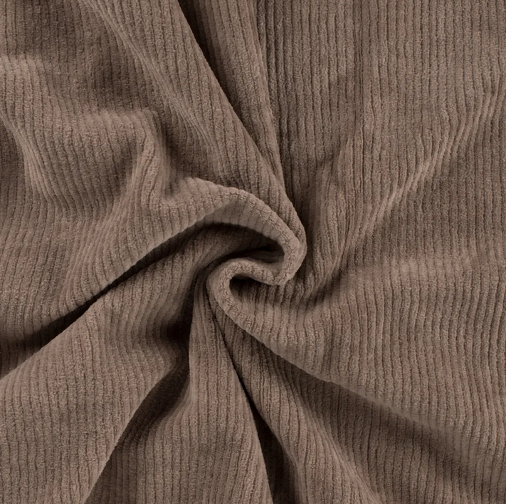 0.5m Lagerware Cordjersey Taupe 3010-0009