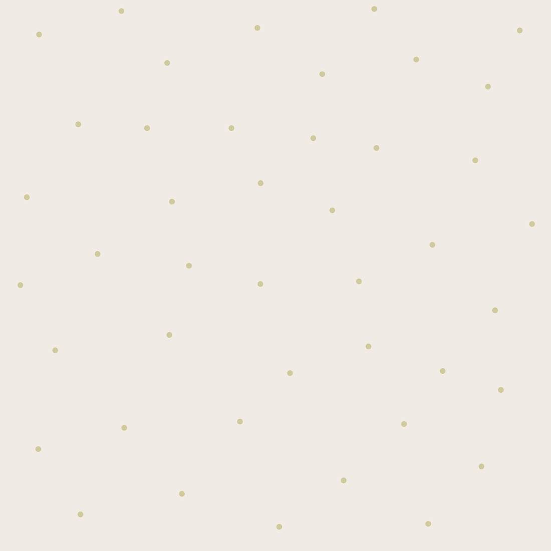 0.5m Lagerware Dots ecru - green 25-0020