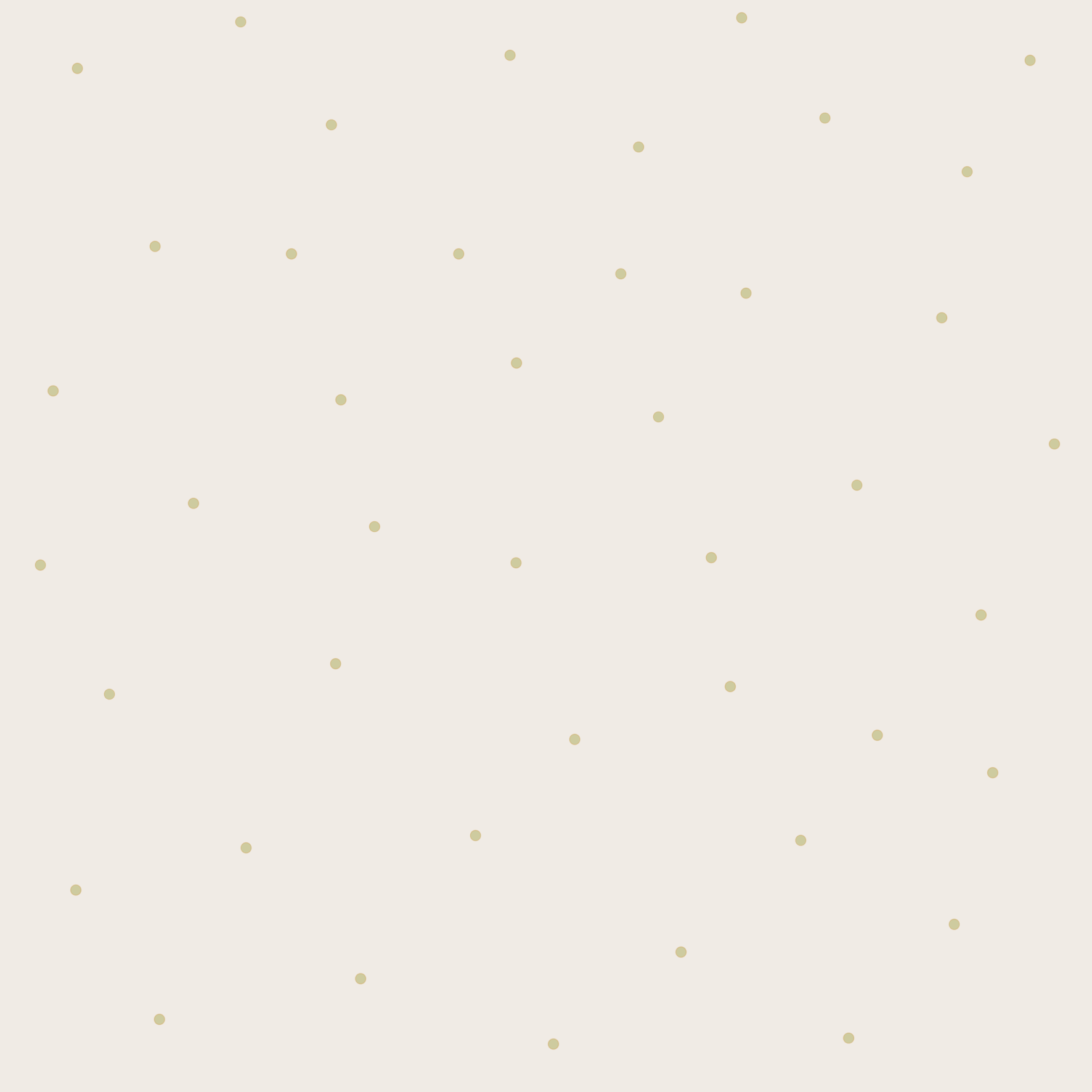 0.5m Lagerware Dots ecru - green 25-0020
