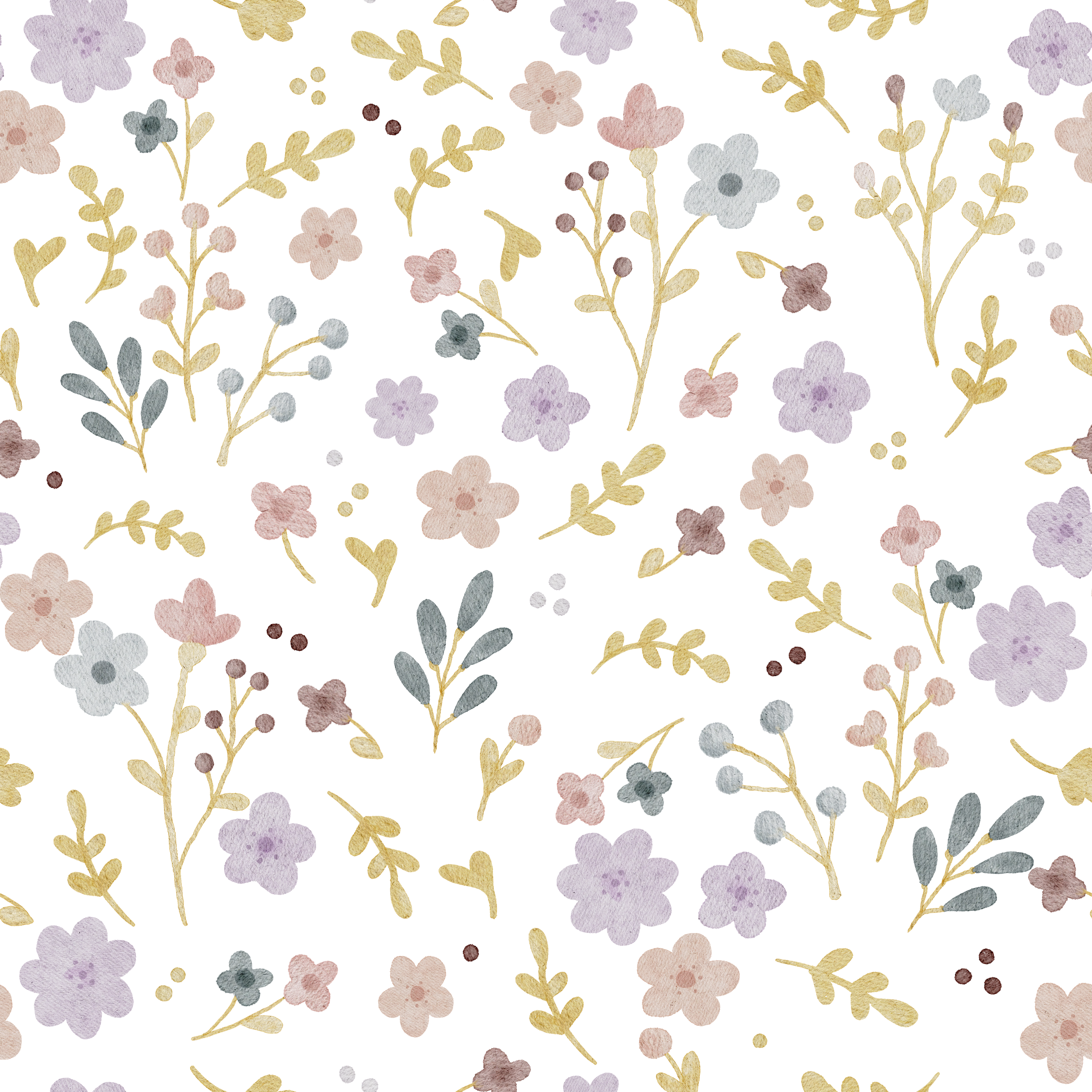 0.5m Lagerware Einhornwiese (nur Blumen) KF 25-0038-1