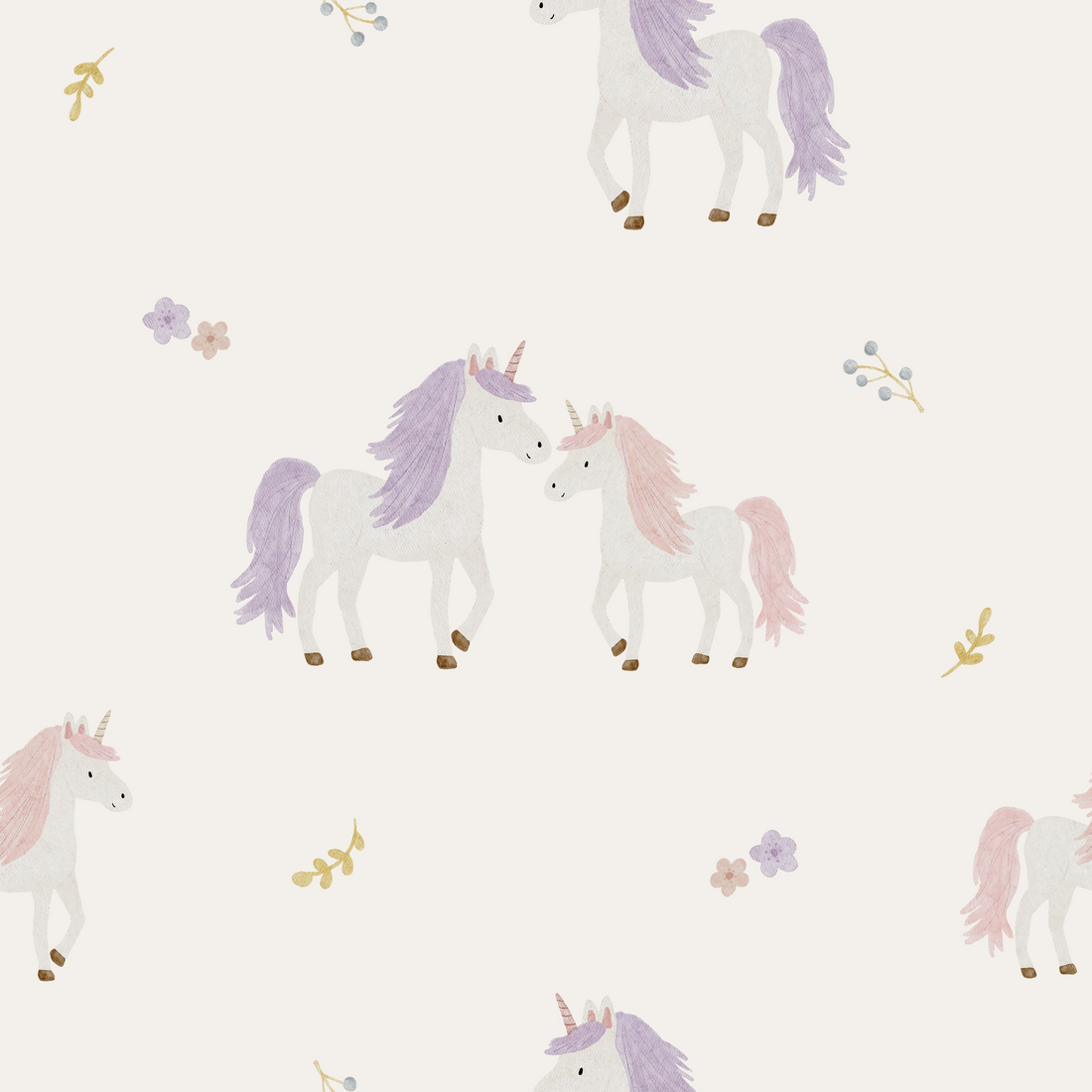 0.5m Lagerware Unicornlove cream KF 25-0039