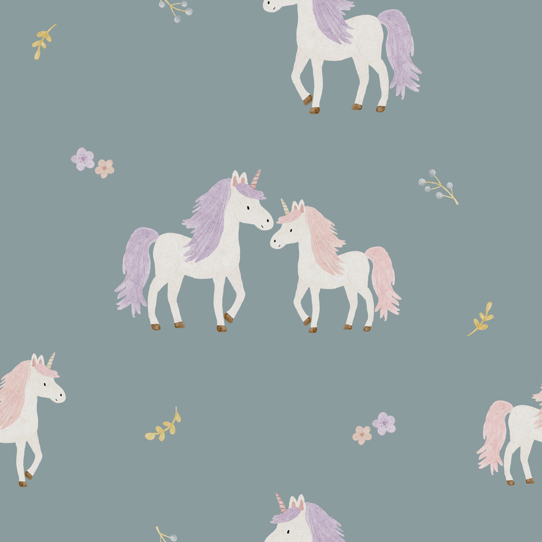 0.5m Lagerware Unicornlove Mint KF 25-0039-1