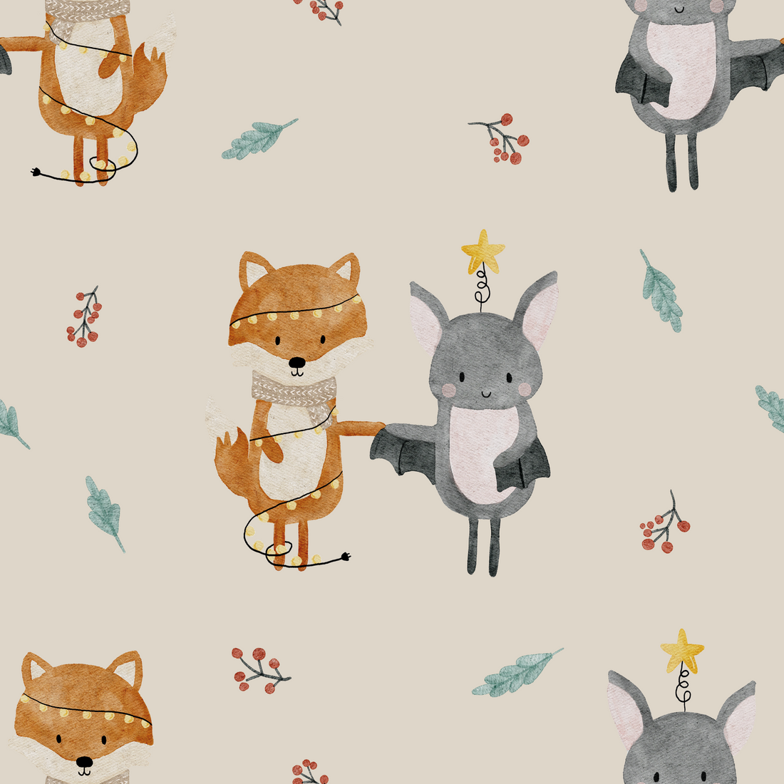 0.5m Lagerware Lichterfreunde beige KF 25-0002