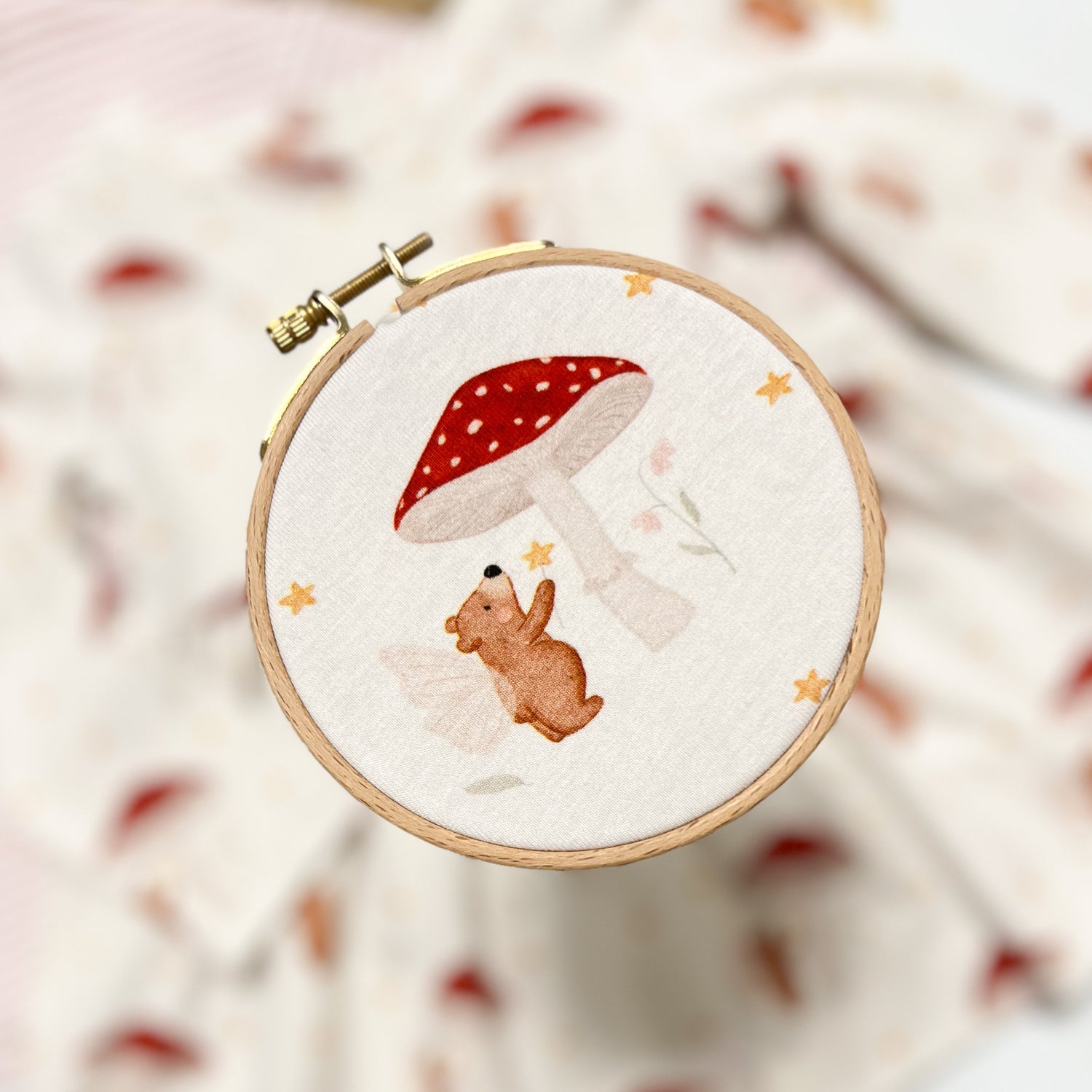 0.5m Lagerware Feenzaubär Offwhite Hejhanni 24-0083