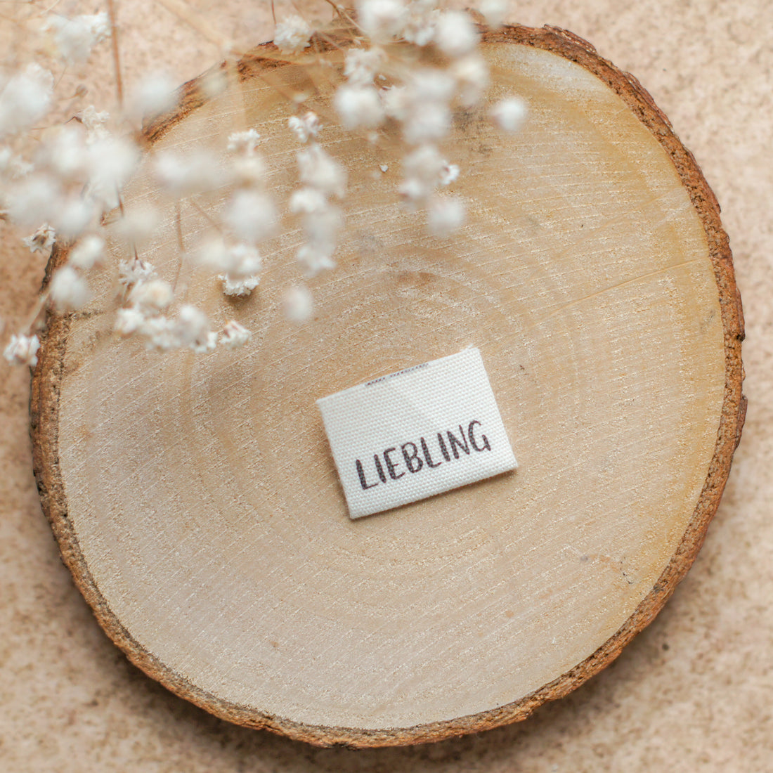 1 Set (5 Stück) Baumwolllabel Liebling 1600-0001 12-4.3-5-1