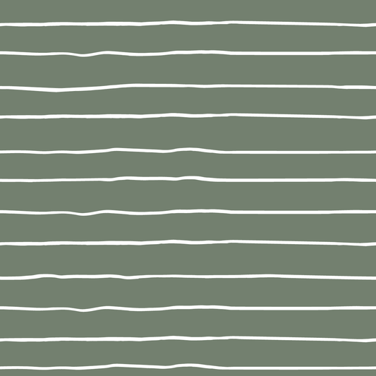 0.5m Lagerware Stripes altgrün 21-0187