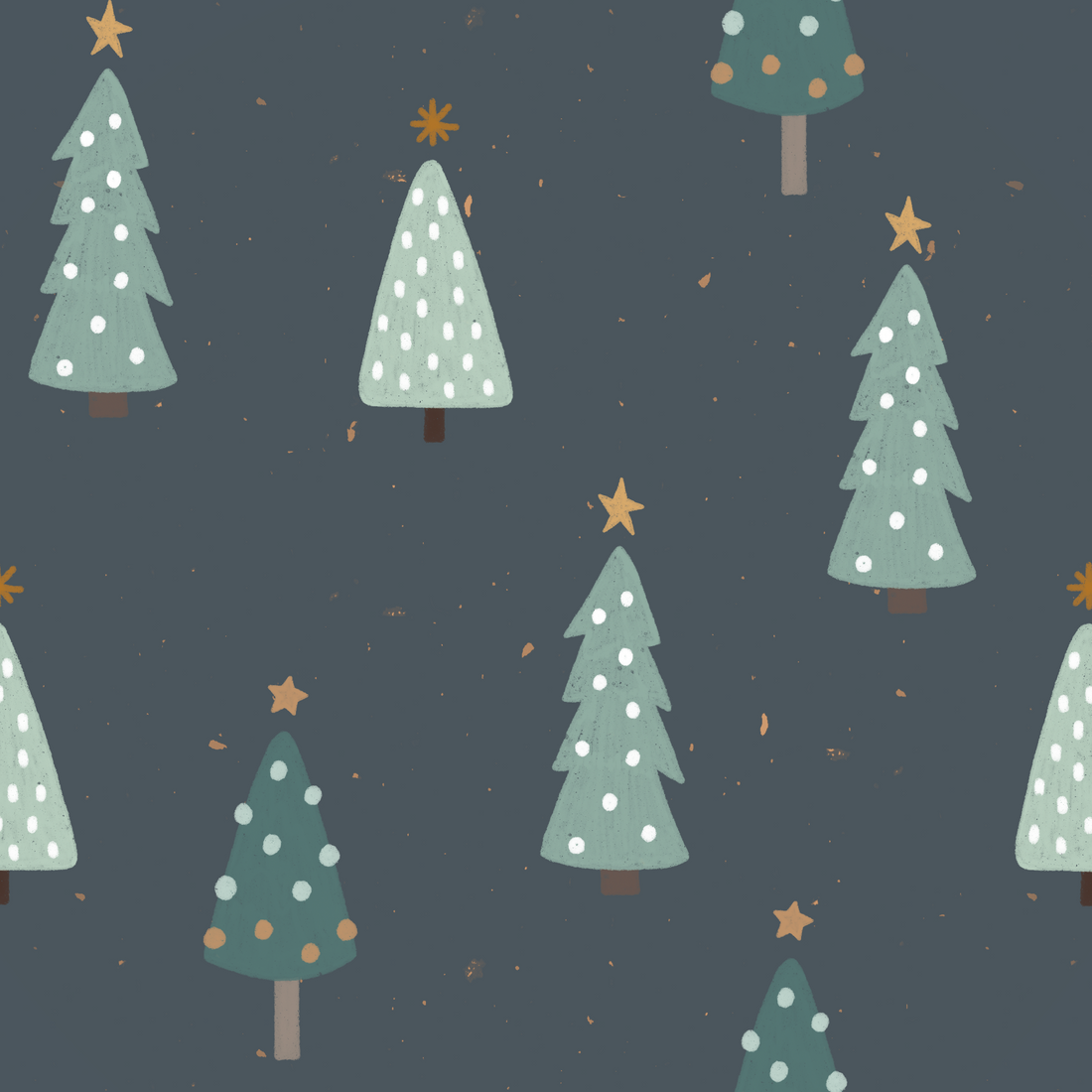 0.5m Lagerware Weihnachtsnacht 23-0096