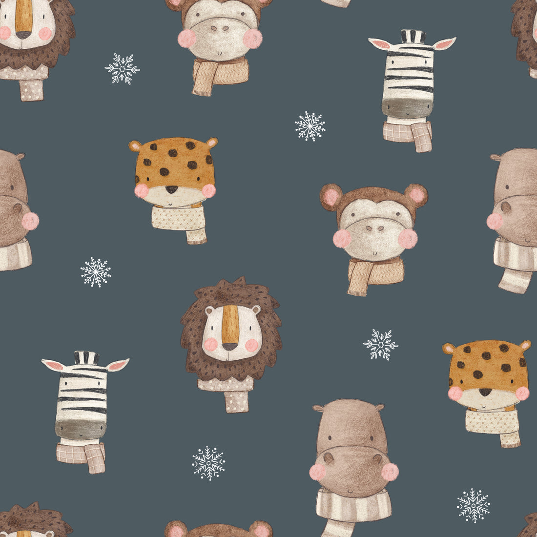 0.5m Lagerware Wintersafari 23-0104